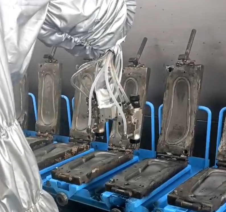 PU automatic production line video